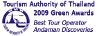 Tourism Authority of Thailand 2009 Green Award Winner