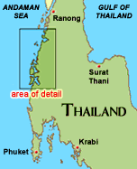 Andaman Discoveries Thailand Map