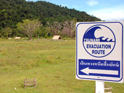 Tsunami Evacuation Route