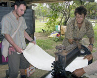 Natural Rubber Tapping and Processing in Tung Nang Dam