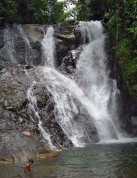 Waterfall near Ban Talae Nok Village