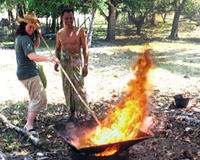 Roasting Cashews in TND