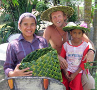 Making Handicrafts in Ban Talae Nok