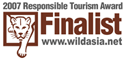 Wild Asia's Responsible Tourism Award Finalist