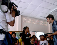Capitol Television documents Andaman Discoveries founder, Bodhi Garrett during the UCLA study trip to Naka Wildlife Animal Sanctuary. 