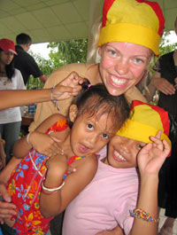 Teaching English in Tharnkirin Village