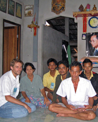 Erik with ACE Experts in Kuraburi