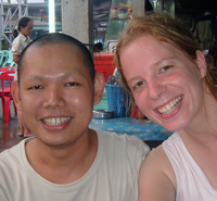 Helen with a Tapa Yoi villager