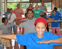 Southern Thailand Andaman tourism - shared community activities