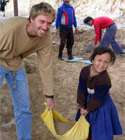 Erik and a Nepali Assistant