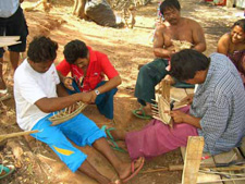 Southern Thailand Handicrafts - Hand-carved boats