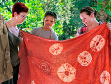 Southern Thailand Handicrafts - Hand-made tie dye