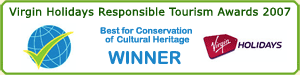 Virgin Holidays Award Winner - Best for Conservation of Cultural Heritage