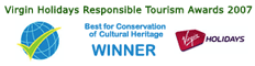 Virgin Holidays Award Winner - Best for Conservation of Cultural Heritage