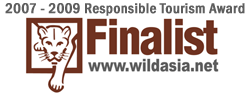 Wild Asia's Responsible Tourism Award Finalist