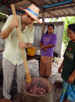 Community tourism, hands on tours