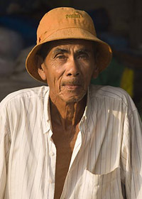 Southern Thailand Andaman tourism - local villager