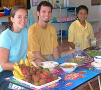 Southern Thailand Andaman tourism - shared meals