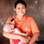 Mother of student of the burmese learning center kuraburi